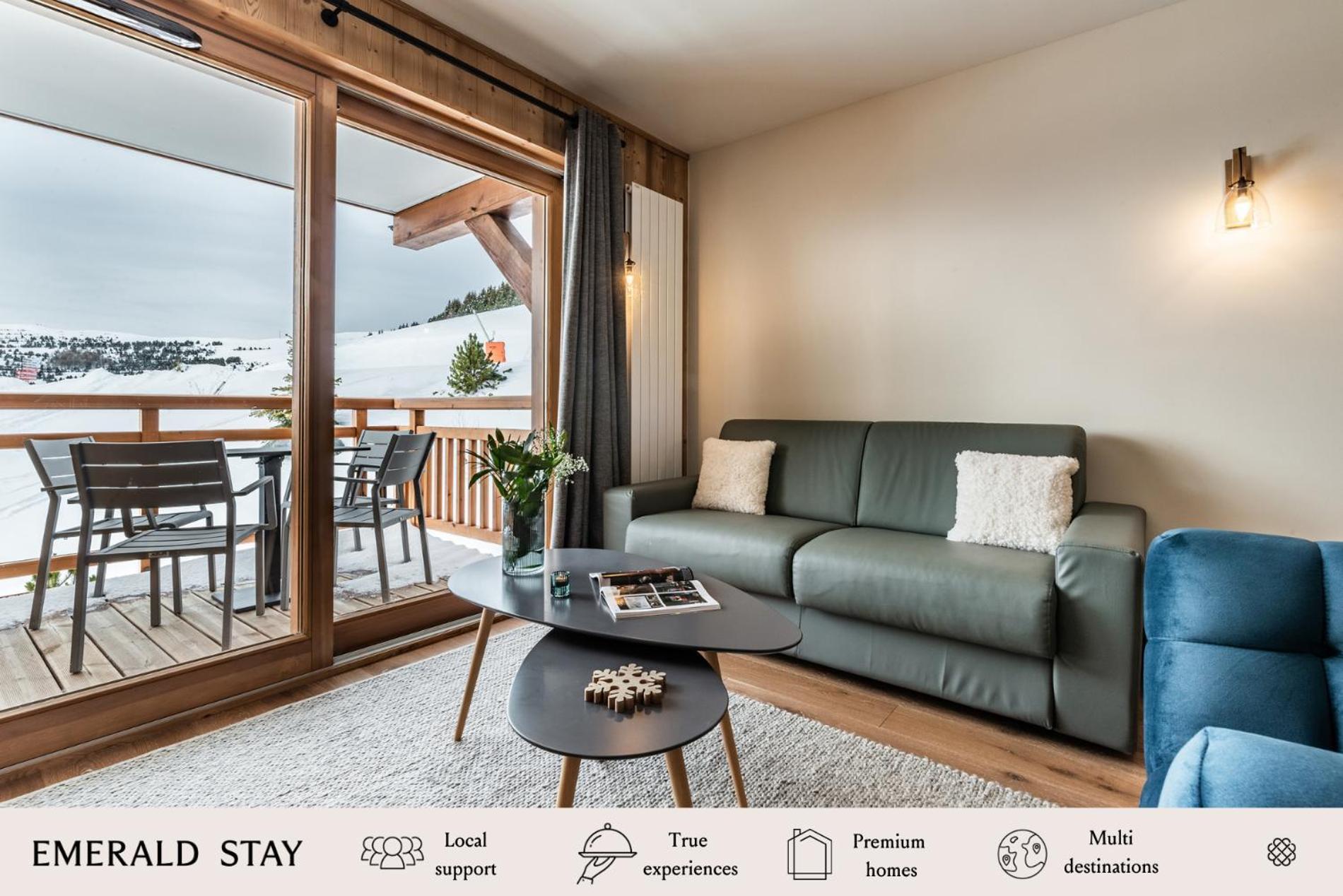 Residence Hameau De Clotaire Alpe D'Huez - By Emerald Stay المظهر الخارجي الصورة