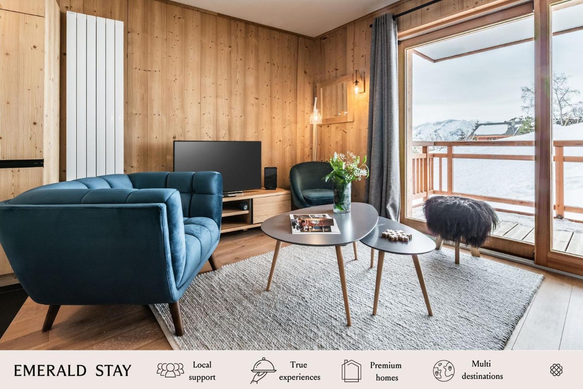 Residence Hameau De Clotaire Alpe D'Huez - By Emerald Stay المظهر الخارجي الصورة
